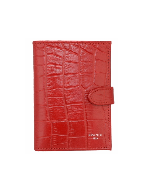 Frandi 682/32 RFID portefeuille imprimé croco patte pression pm Portefeuille Homme