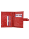 Frandi 682/32 RFID - CUIR DE VACHETTE - portefeuille imprimé croco patte pression pm portefeuille-homme