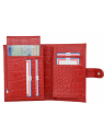 Frandi 682/32 RFID - CUIR DE VACHETTE - portefeuille imprimé croco patte pression pm portefeuille-homme