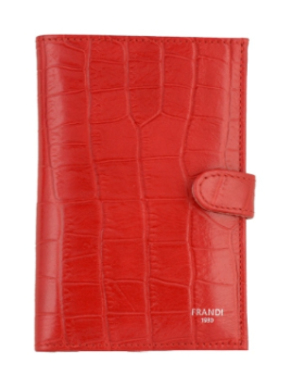 Frandi 686/32 RFID portefeuille imprimé croco patte pression 15cm Portefeuille Homme