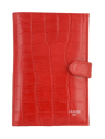 Frandi 686/32 RFID - CUIR DE VACHETTE - portefeuille imprimé croco patte pression 15cm portefeuille-homme
