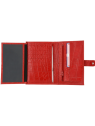 Frandi 686/32 RFID - CUIR DE VACHETTE - portefeuille imprimé croco patte pression 15cm portefeuille-homme