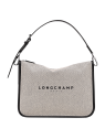 Longchamp 10323HSG - TOILE DE COTON - ECRU sac porté épaule le pliage essential sacs-a-mains