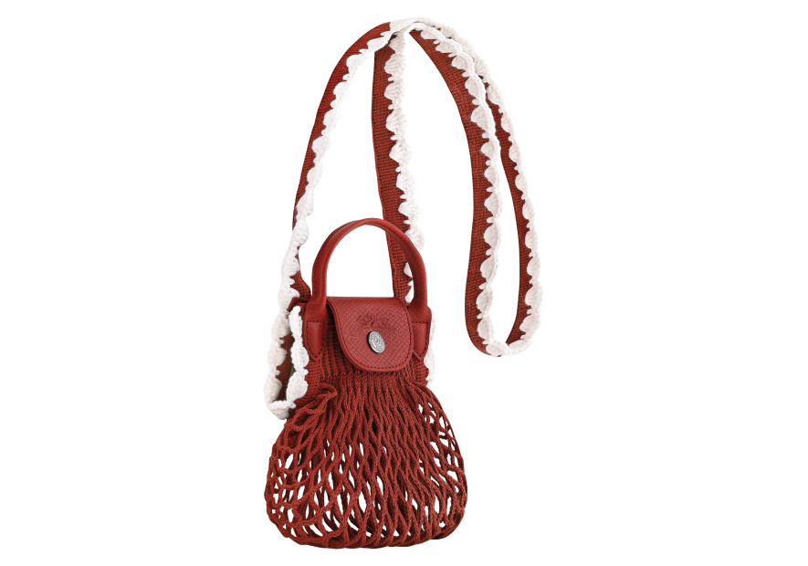 Longchamp 10139HGW pliage filet porté travers xs Sacs à mains