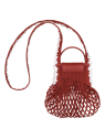 Longchamp 10139HGW - COTON - TERRACOTTA pliage filet porté travers xs sacs-a-mains