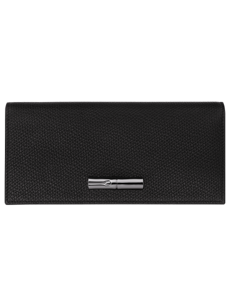 Longchamp 30050HFP - CUIR DE VACHETTE - NO porte monnaie rabat grand modèle roseau complet