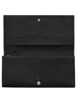 Longchamp 30050HFP porte monnaie rabat grand modèle roseau complet