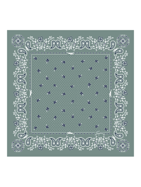 carré de soie 50x50 cm
