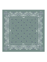 Longchamp 50657GSO - SOIE - CELADON carré de soie 50x50 cm carre-de-soie