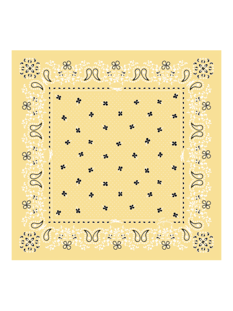 Longchamp 50657GSO - SOIE - JAUNE POUSSIN carré de soie 50x50 cm carre-de-soie