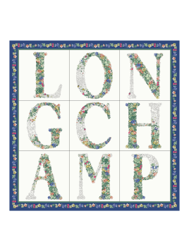 Longchamp 50660GSO carre de soie 50x50 cm carre de soie