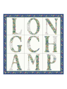 Longchamp 50660GSO - SOIE - MARINE carre de soie 50x50 cm carre-de-soie