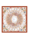 Longchamp 50661GSO - SOIE - CAJOU carré de soie 70x70 cm carre-de-soie