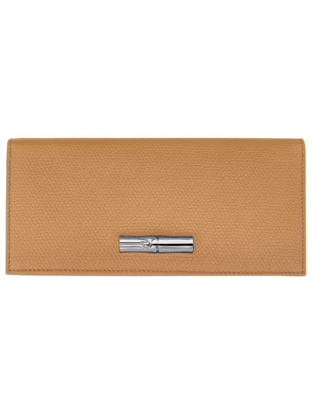 Longchamp 30050HFP porte monnaie rabat grand modèle roseau complet