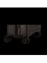 JUMP STR28 - POLYPROPYLÈNE - ÉBÈNE valise jump striper 77cm valise
