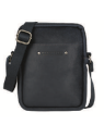 Les Ateliers Foures 9007 - CUIR DE VACHETTE - NOIR sac homme zéphyr baroudeur les ateliers fourès sacoche-homme