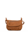 Nat & Nin JENNY - CUIR DE VACHETTE - EPICE sac bandoulière rabat gibecière m jenny sacs-a-mains