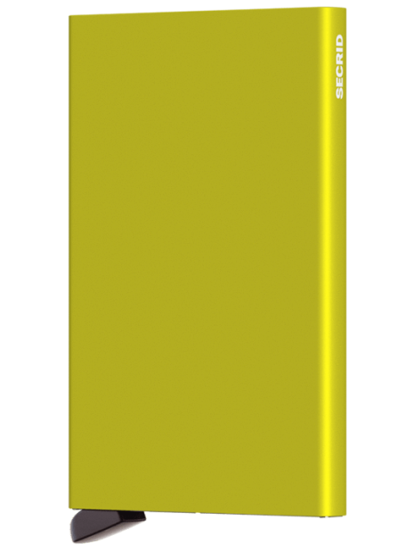 Secrid C - ALUMINIUM - LIME porte carte secrid cardprotector porte-cartes