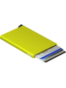 Secrid C - ALUMINIUM - LIME porte carte secrid cardprotector porte-cartes