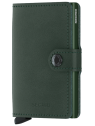 Secrid M - CUIR DE VACHETTE - GREEN porte cartes miniwallet original porte-cartes