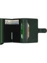 Secrid M - CUIR DE VACHETTE - GREEN porte cartes miniwallet original porte-cartes