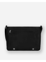 Les Ateliers Foures 9490 - CUIR DE VACHETTE - NOIR sac bandoulière rabat a4 attis baroudeur loisirs