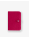 Les Ateliers Foures B52 - CUIR DE VACHETTE - HIBISCU portefeuille petit format avec patte pression portefeuille-homme