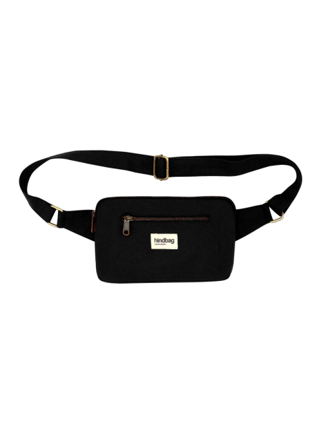 hindbag HARRY - COTON - NOIR sac banane harry hindbag sacs-a-mains