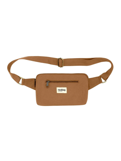 hindbag HARRY - COTON - CANNELLE sac banane harry hindbag sacs-a-mains