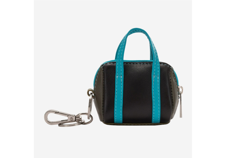 Dudubags 534-1555 - CUIR DE VEAU - DARK B Porte-clefs Ponza
