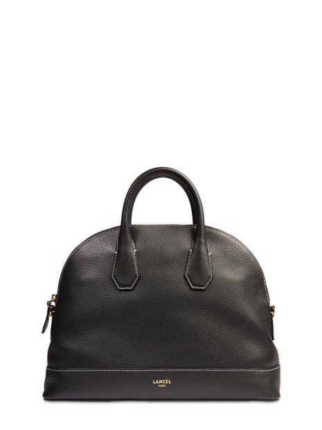 Lancel A13735 - CUIR DE VACHETTE - NOIR mini sac porte main belleville de lancel sacs-a-mains