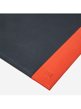 Dudubags 534-1558 - CUIR DE VEAU - NAVY Sous main Procida