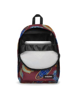 Eastpak K767 - POLYESTER - CLASH BURGUND sac à dos out of office cartable Scolaire