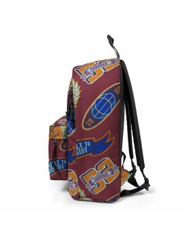 Eastpak K767 - POLYESTER - CLASH BURGUND sac à dos out of office cartable Scolaire