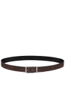 Longchamp 42045024 - CUIR DE VACHETTE - NO ceinture homme reversible 30mm  delta box ceintures