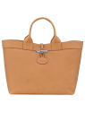 Longchamp 10327HIB - CUIR DE VEAU - VEGETA sac cabas l longchamp le roseau souple sac-a-main-shopping-toile-ou-cuir