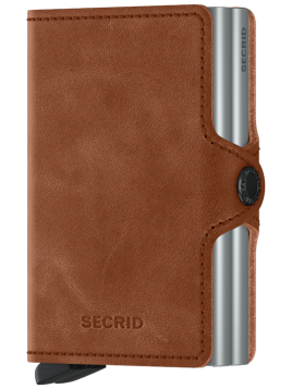 Secrid TV - CUIR DE VACHETTE - COGNAC/S porte cartes