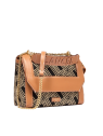 Lancel A13759 - TOILE ET CUIR - MCO NOI sac porté travres ninon de chez lancel sacs-a-mains