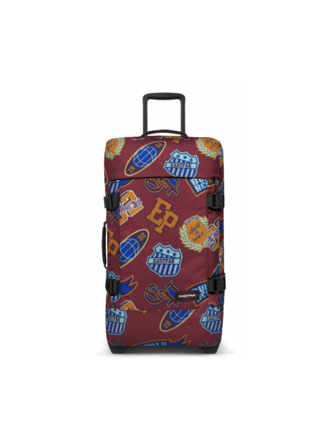 Eastpak K63L - POLYESTER - CLASH BURGUND sac de voyage roulettes tranverz l sac-de-voyage-a-roulettes