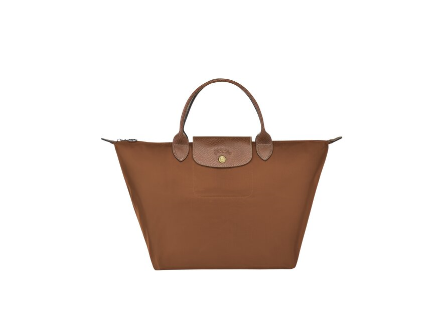 Longchamp 1623089 - NYLON ET CUIR - COGNAC sac longchamp pliage porté main m Sacs à mains