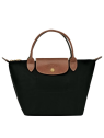 Longchamp 1621089 - NYLON ET CUIR - NOIR sac longchamp pliage porté main s sacs-a-mains