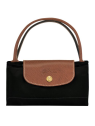 Longchamp 1621089 - NYLON ET CUIR - NOIR sac longchamp pliage porté main s sacs-a-mains