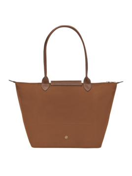 Longchamp 1899089 - NYLON ET CUIR - COGNAC sac cabas l le pliage original format étudiant shopping