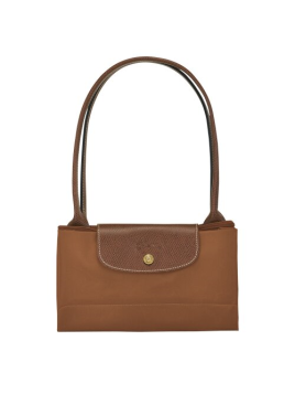 Longchamp 1899089 - NYLON ET CUIR - COGNAC sac cabas l le pliage original format étudiant shopping