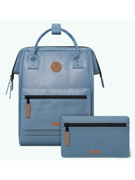 Cabaïa BAGS MEDIUM - DENIM/COTON - DAVO sac à dos cabaïa adventurer médium loisirs