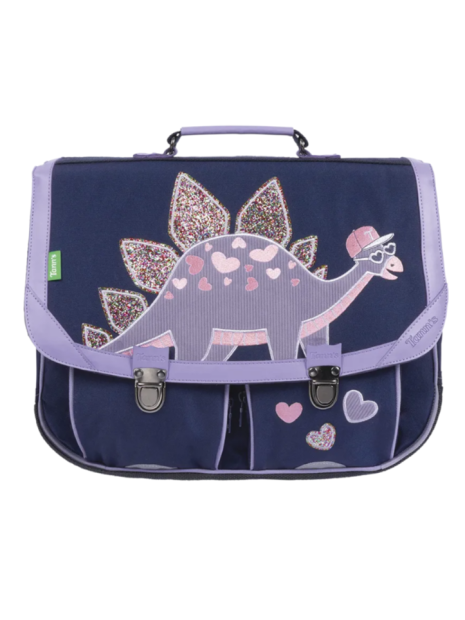 Tann's 442 cartable 38cm 2 soufflet timéo bleu cartables-enfant