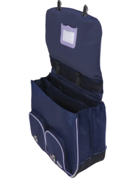 Tann's 442 cartable 38cm 2 soufflet timéo bleu Cartables enfant