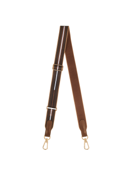 Longchamp 34224H64 - TOILE - CHOCOLAT bandoulière longchamp sangle réglable bandouliere