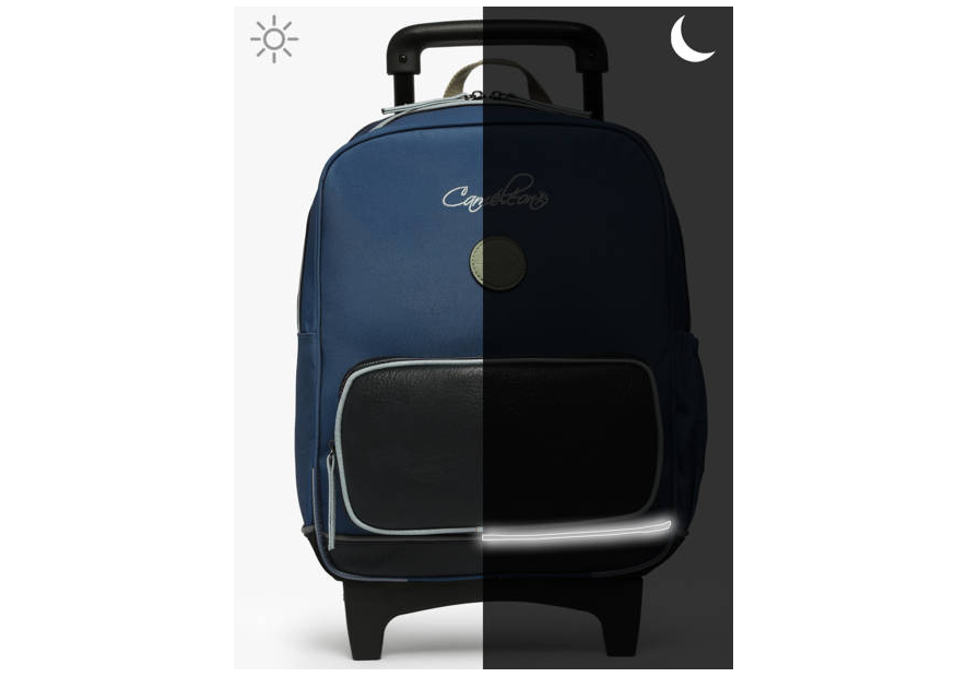 Caméléon VIB-SR40 sac à dos à roulettes caméléon vintage print boy Loisirs