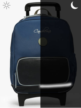 Caméléon VIB-SR40 sac à dos à roulettes caméléon vintage print boy Loisirs